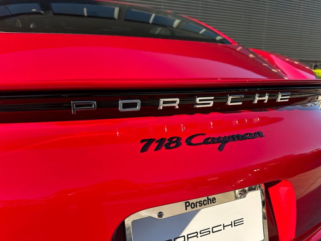 Certified 2025 Porsche 718 Cayman image 14