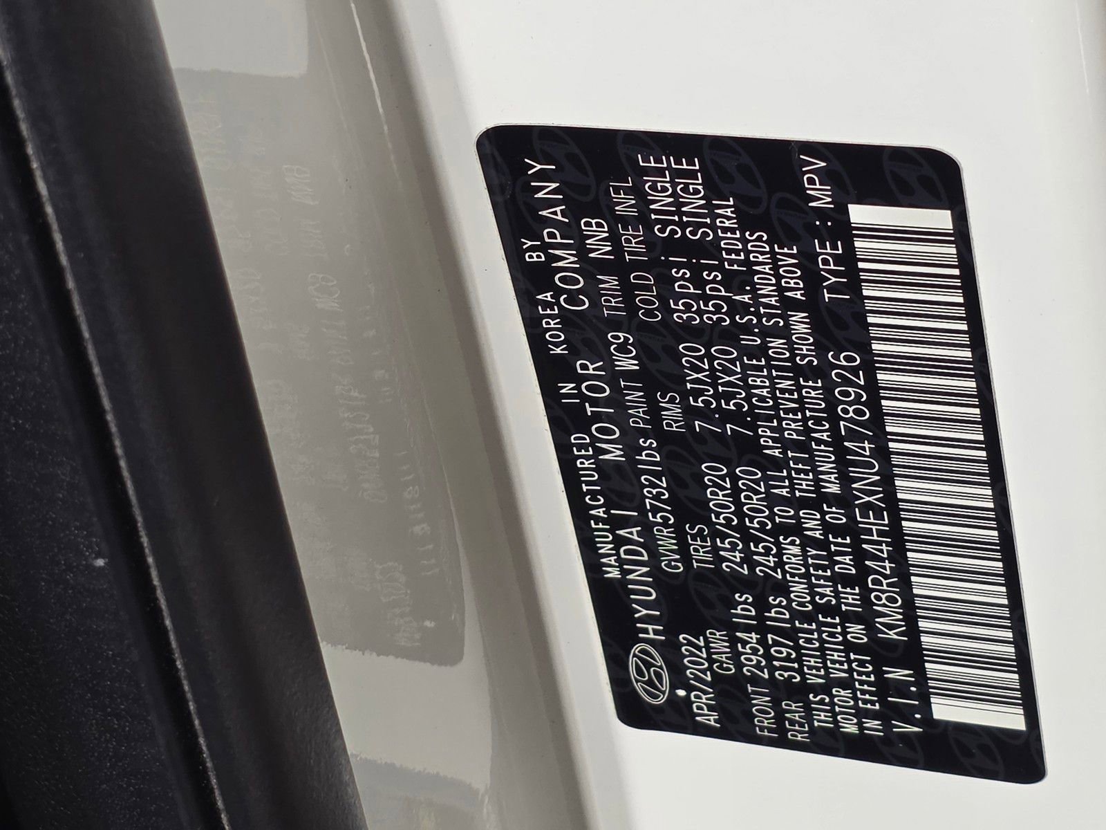 Used 2022 Hyundai Palisade SEL w/ 8P Bench Seat Package FWD image 37