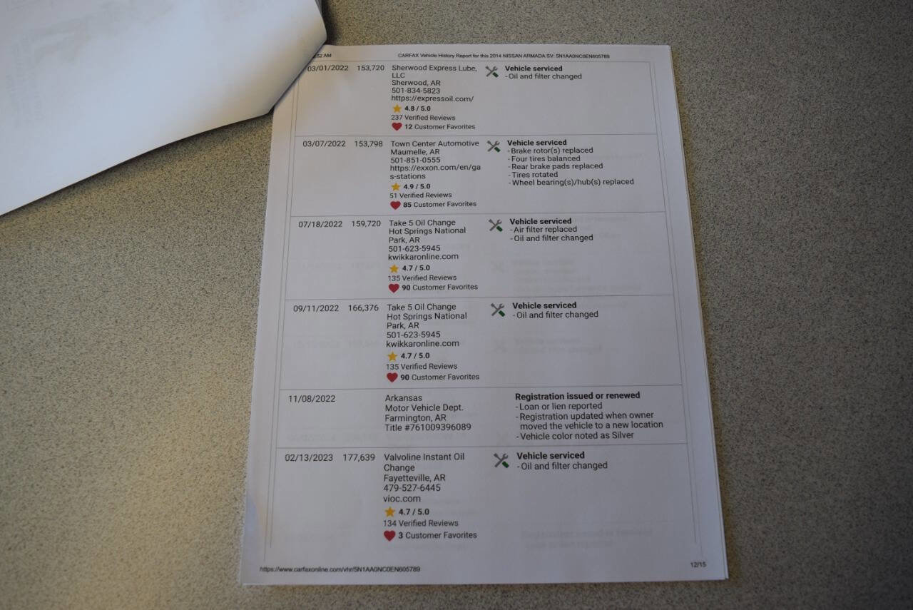 Used 2014 Nissan Armada SV image 60