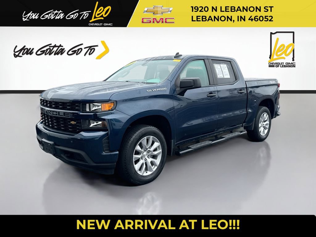 Used 2021 Chevrolet Silverado 1500 Custom image 1