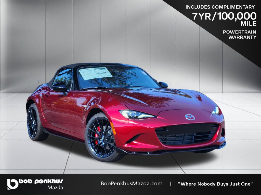 New 2026 MAZDA MX-5 Miata Club w/ Brembo/BBS/Recaro Package