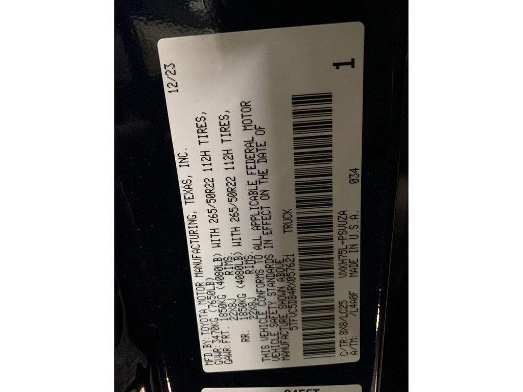 New 2024 Toyota Tundra Capstone image 31