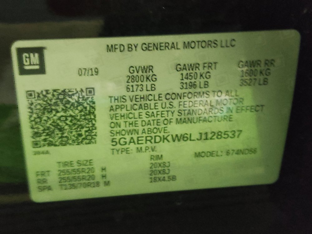 Used 2020 Buick Enclave Avenir w/ Avenir Technology Package FWD image 33