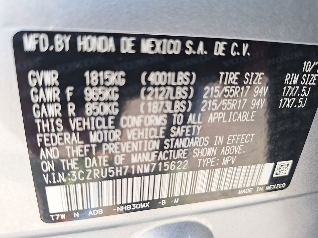 Used 2022 Honda HR-V EX-L image 30