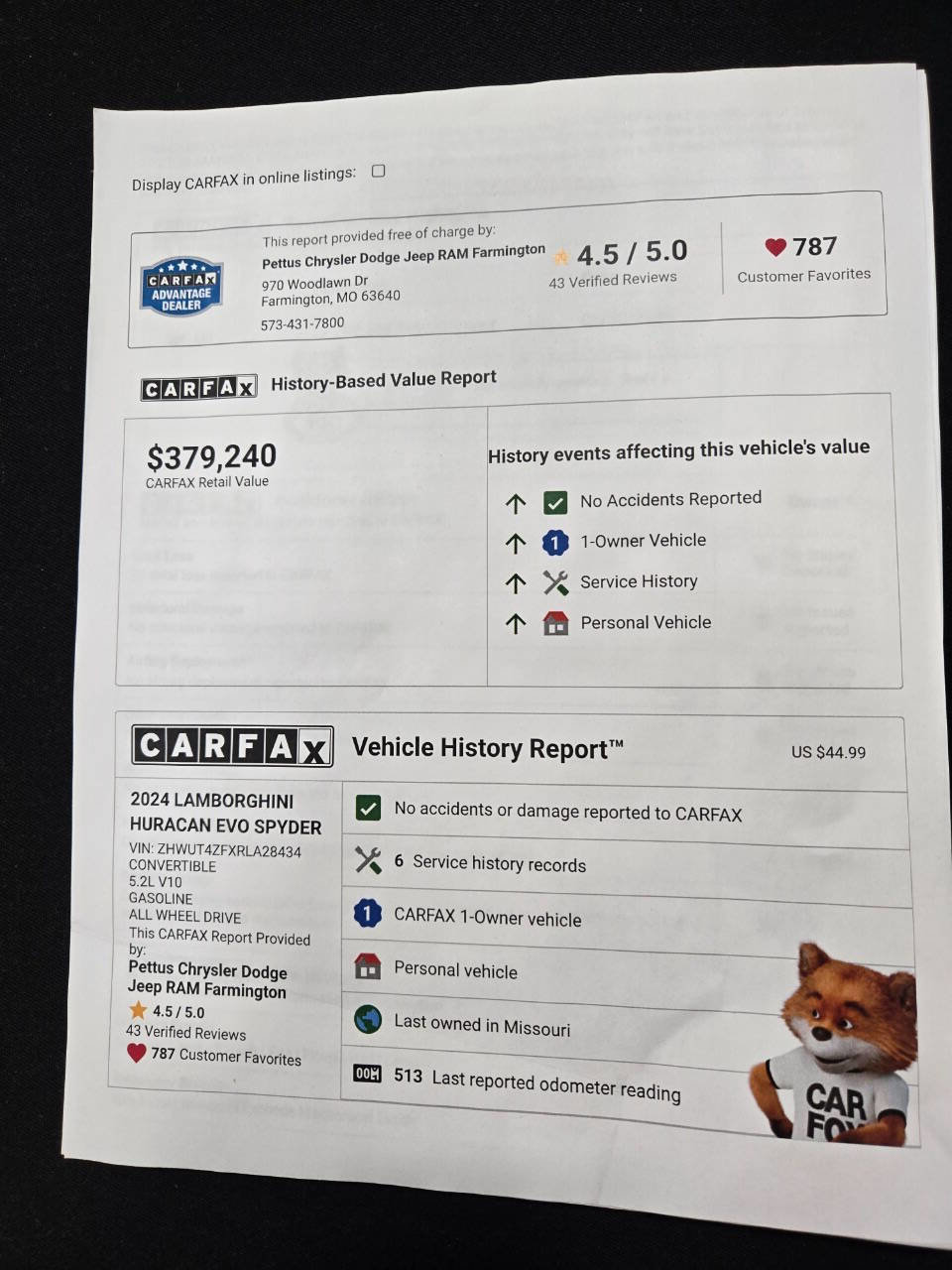 Used 2024 Lamborghini Huracan EVO image 44