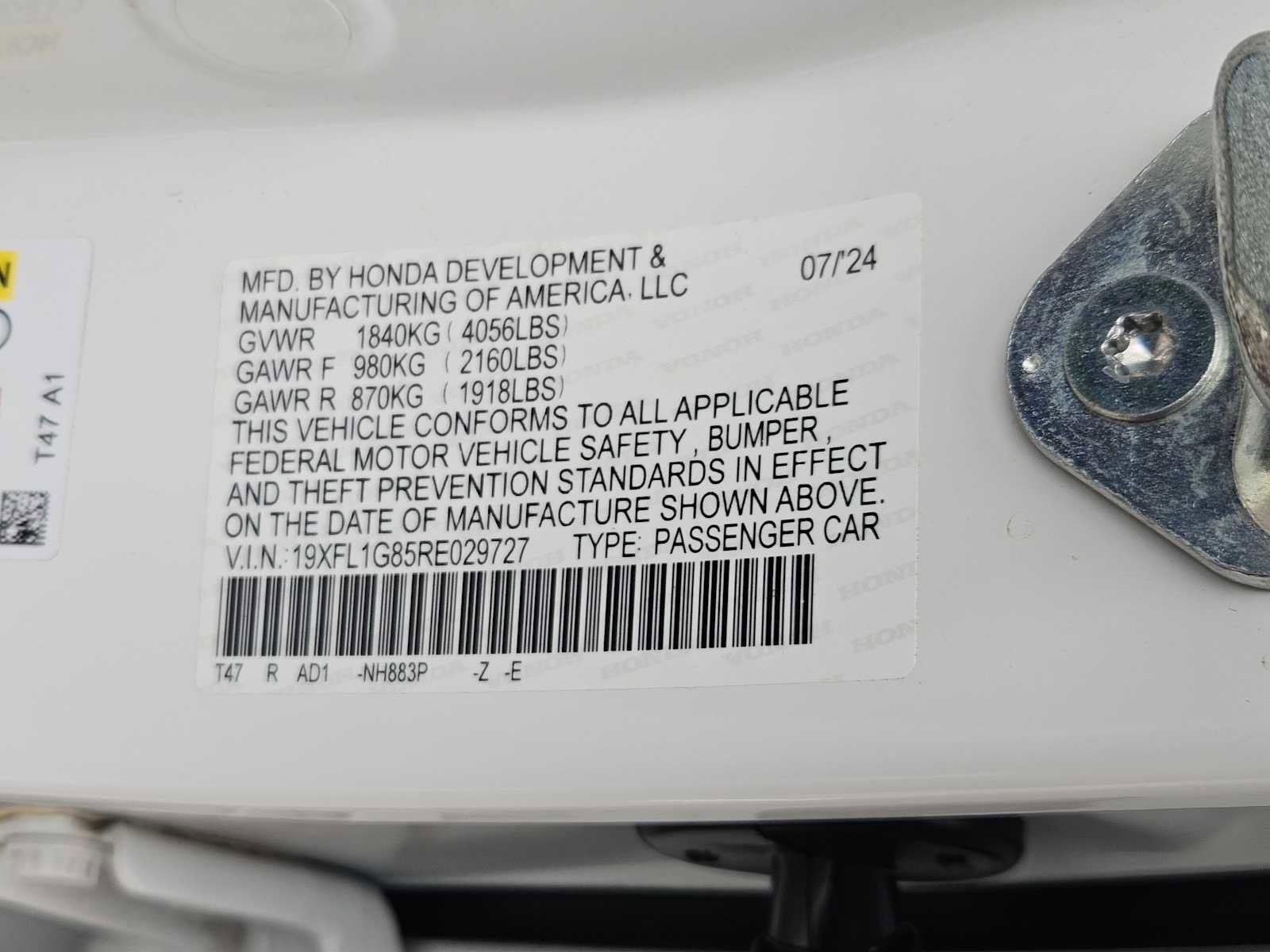 Used 2024 Honda Civic Sport Touring image 32