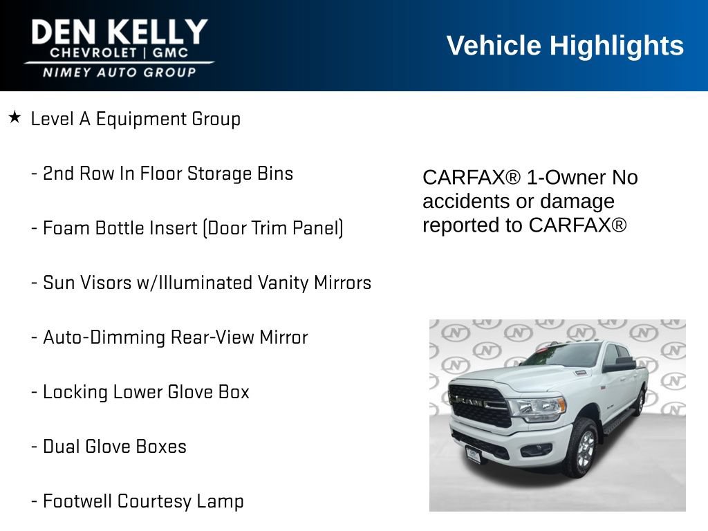 Used 2022 RAM 2500 Big Horn w/ Level A Equipment Group AWD/4WD image 6