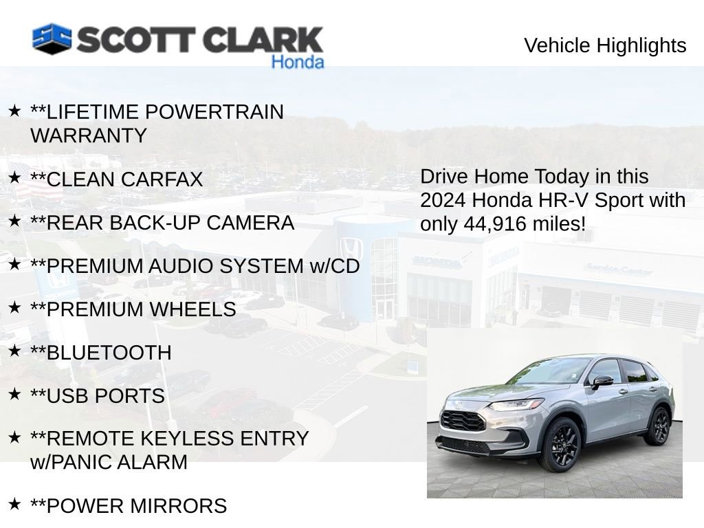 Used 2024 Honda HR-V Sport image 11