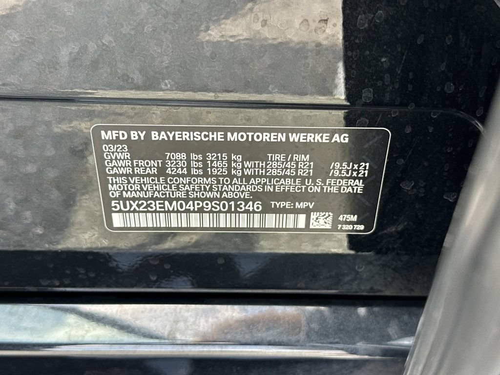 Used 2023 BMW X7 xDrive40i w/ Climate Comfort Package AWD/4WD image 34