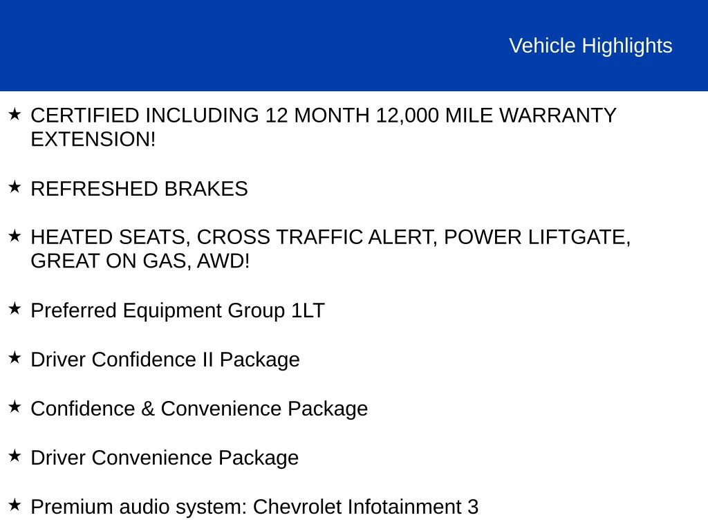 Certified 2020 Chevrolet Equinox LT AWD/4WD image 2
