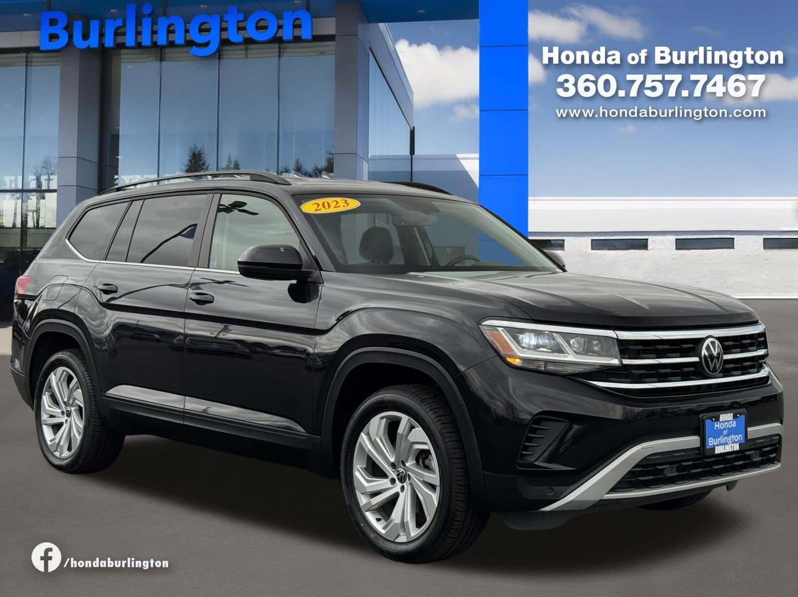 Used 2023 Volkswagen Atlas SE AWD/4WD image 8