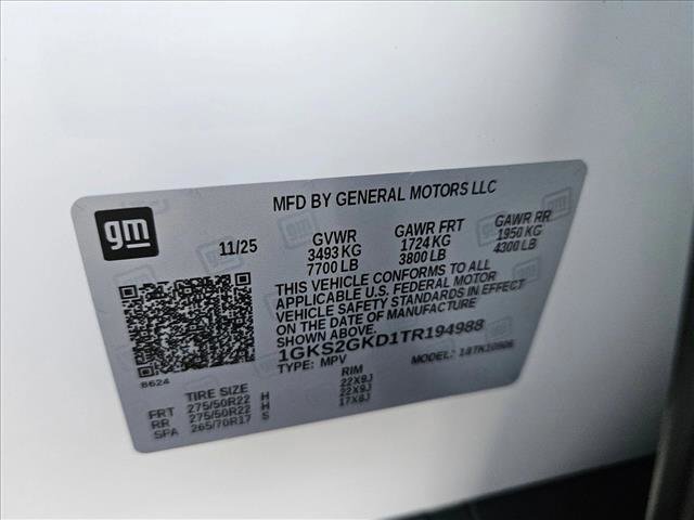 New 2026 GMC Yukon XL Elevation AWD/4WD image 17