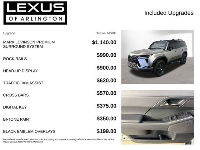 Used 2025 Lexus GX 550 AWD/4WD image 4