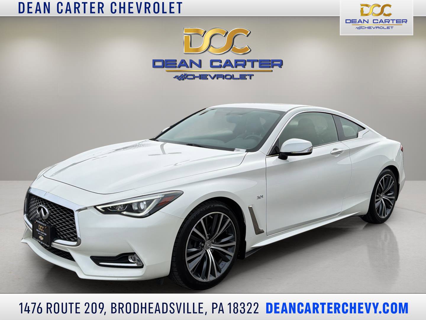 Used 2018 INFINITI Q60 3.0t Luxe w/ Sensory Package 3.0T Luxe image 1