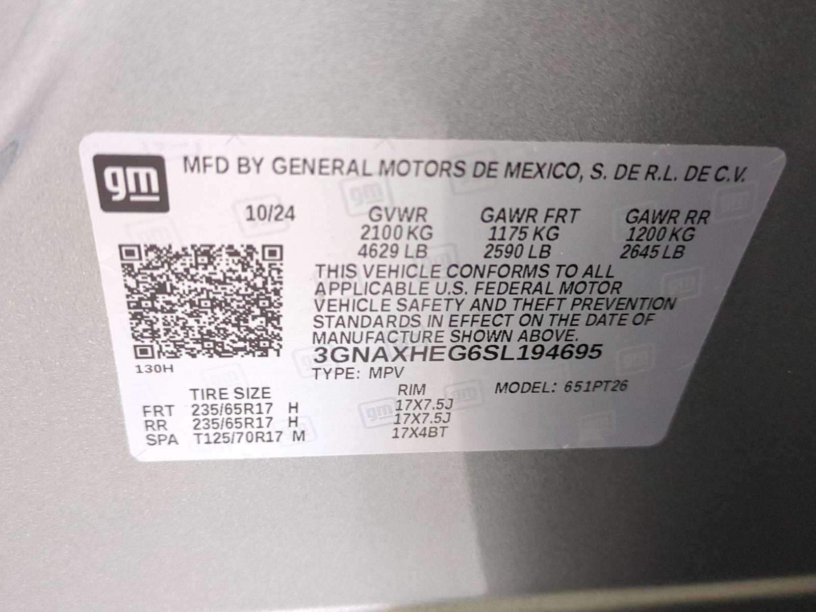 Used 2025 Chevrolet Equinox LT w/ Convenience Package II FWD image 30