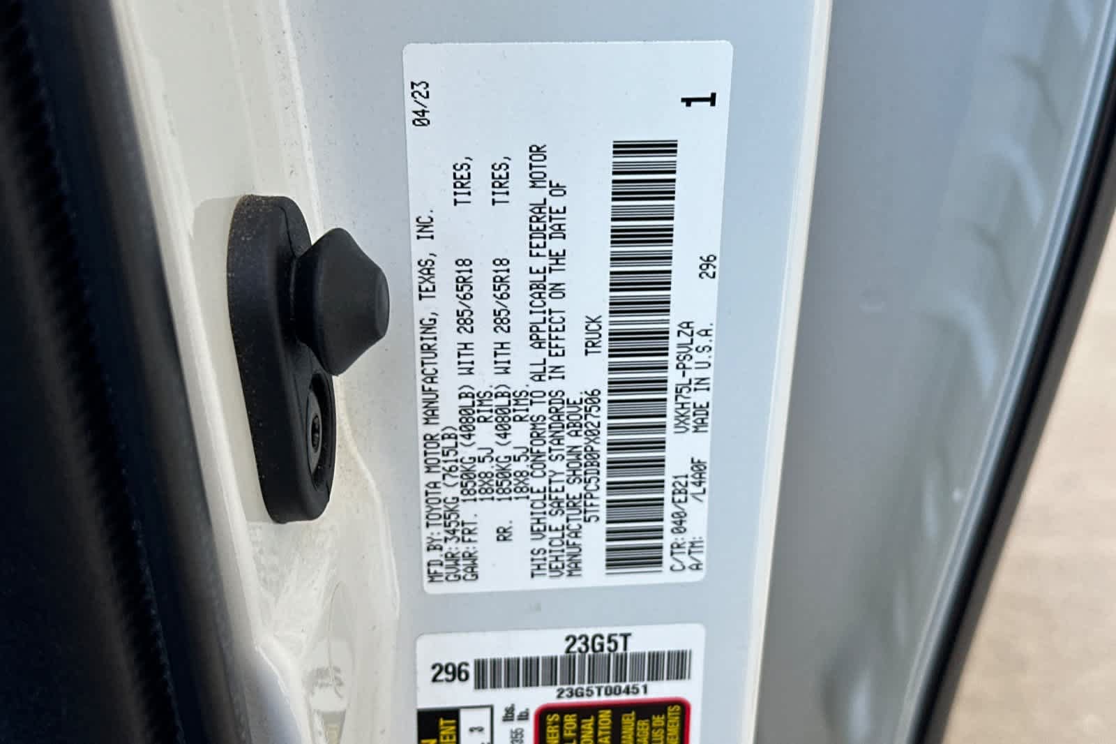 Used 2023 Toyota Tundra TRD Pro AWD/4WD image 26