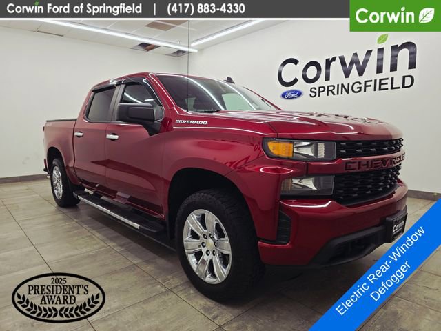 Used 2020 Chevrolet Silverado 1500 Custom w/ Custom Value Package AWD/4WD image 7