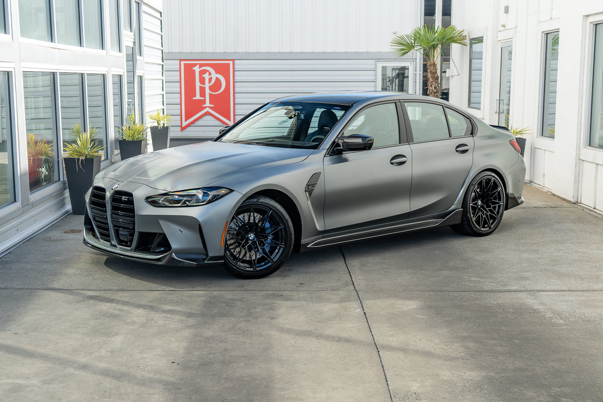 Used 2024 BMW M3 Competition w/ M Carbon Exterior Package AWD/4WD image 2