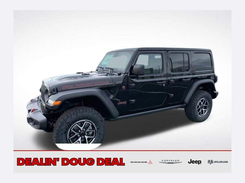 New 2025 Jeep Wrangler Unlimited Rubicon w/ Safety Group AWD/4WD image 1