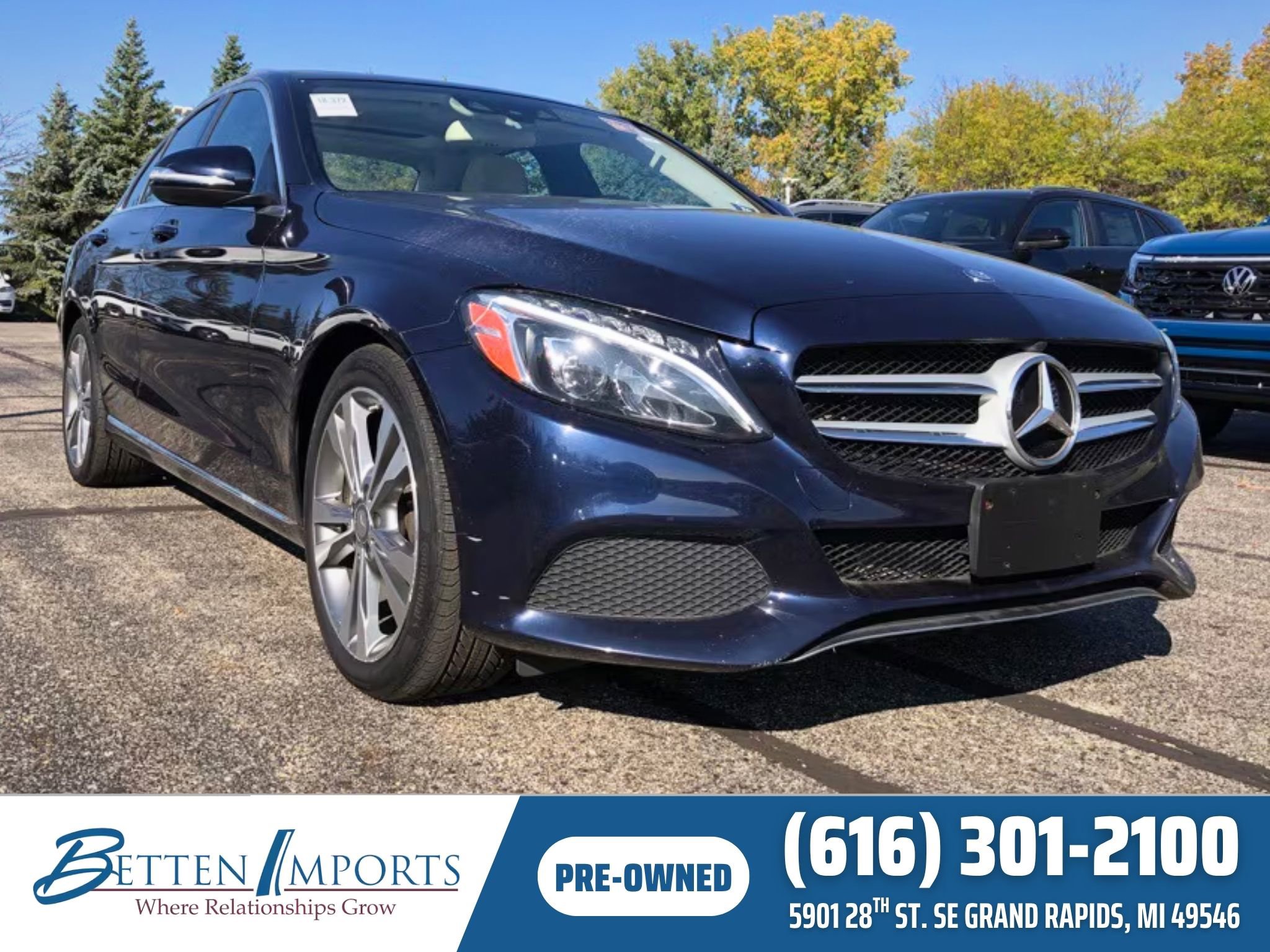 Used 2015 Mercedes-Benz C 300 4MATIC Sedan image 1