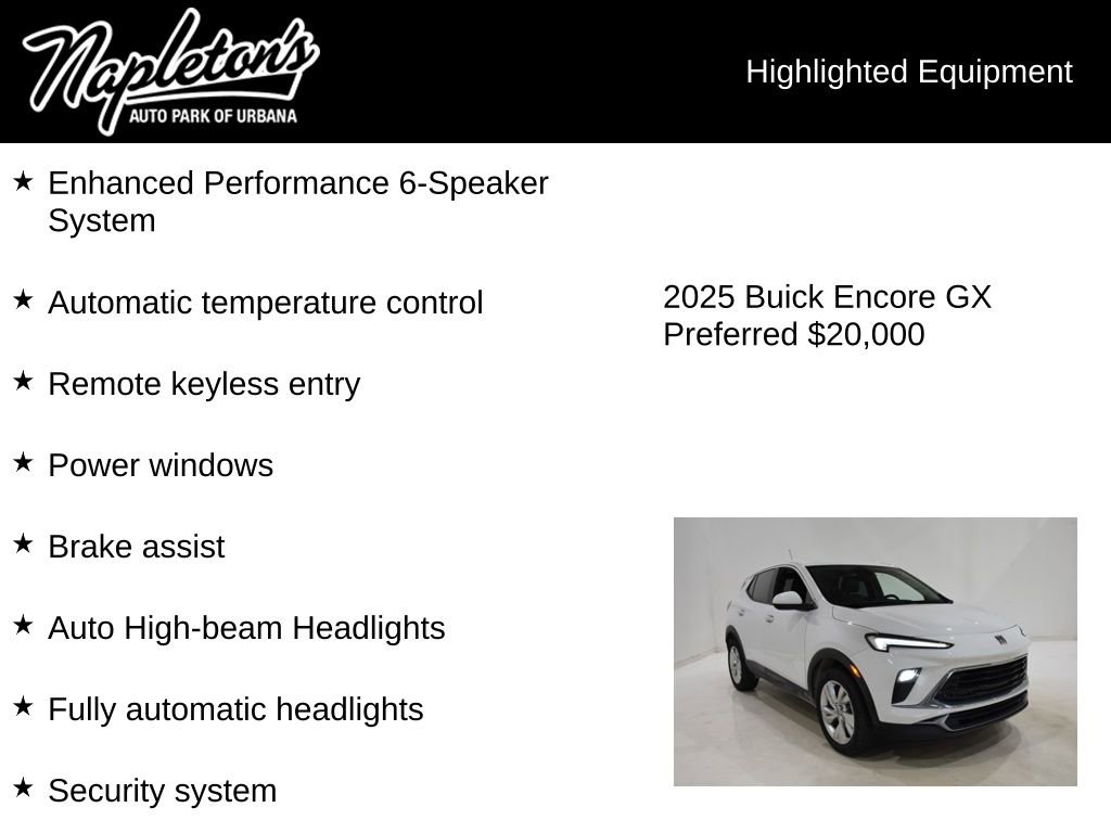 Used 2025 Buick Encore GX Preferred FWD image 15