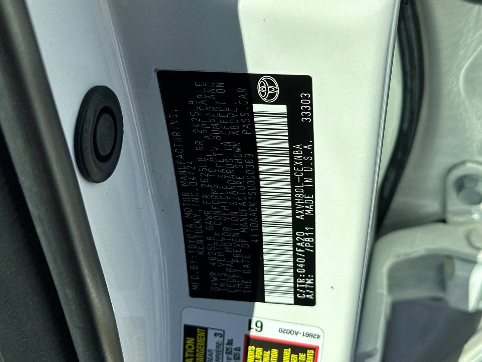 Used 2025 Toyota Camry LE FWD image 26
