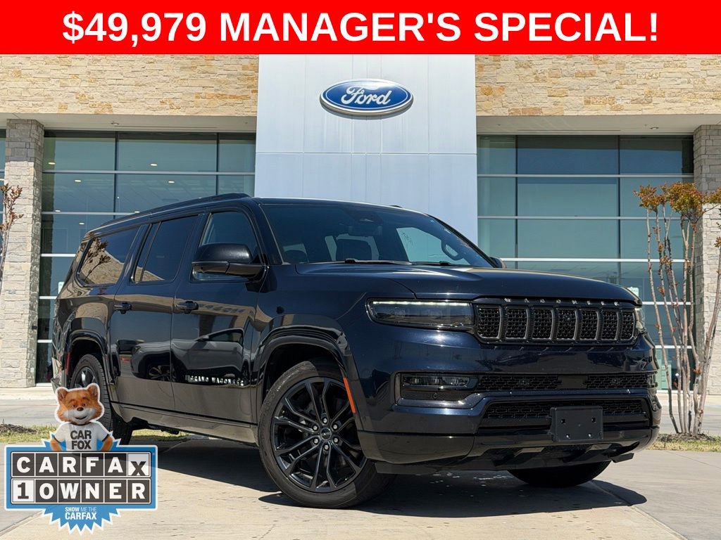 Used 2024 Jeep Grand Wagoneer L Series II w/ Quick Order Packagew 28T image 1