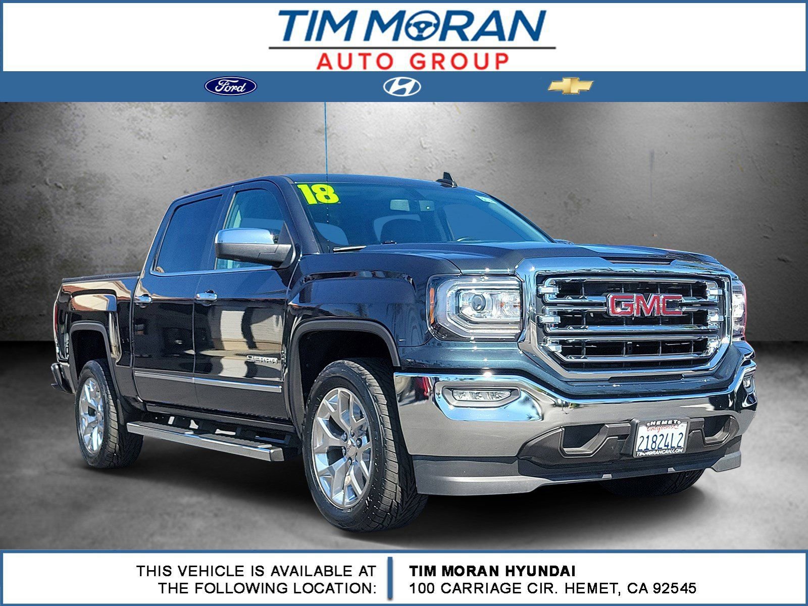 Used 2018 GMC Sierra 1500 SLT w/ SLT Premium Package