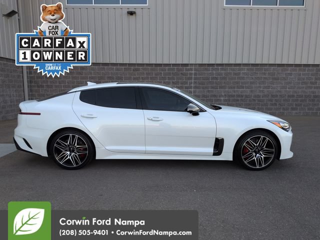 Used 2023 Kia Stinger GT2 w/ Red Interior Color Package AWD/4WD video 2