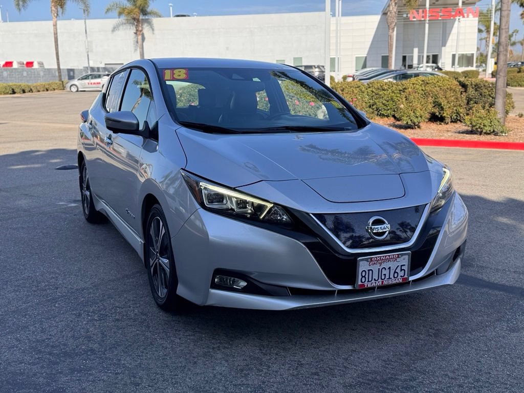 Certified 2018 Nissan Leaf SL w/ SL Technology Package FWD video 2