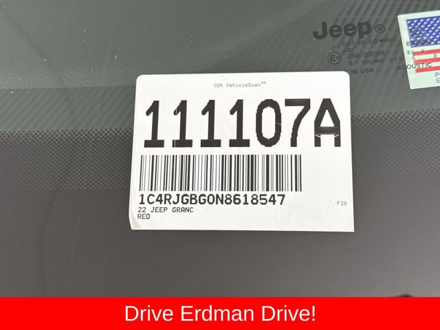 Used 2022 Jeep Grand Cherokee Limited w/ Luxury Tech Group II RWD image 31