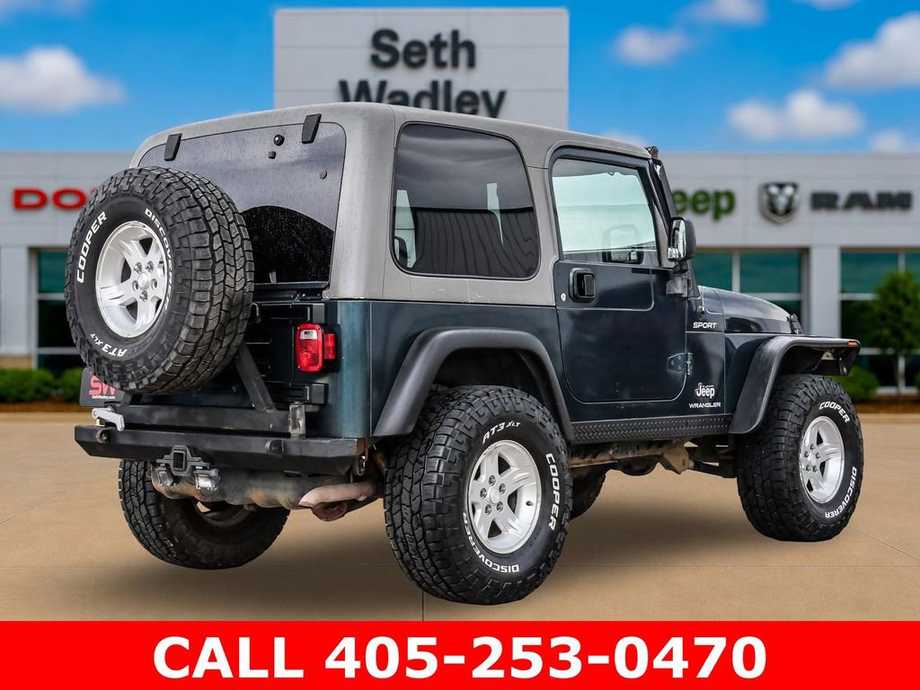 Used 2005 Jeep Wrangler Sport w/ 30" Tire & Wheel Group AWD/4WD image 7