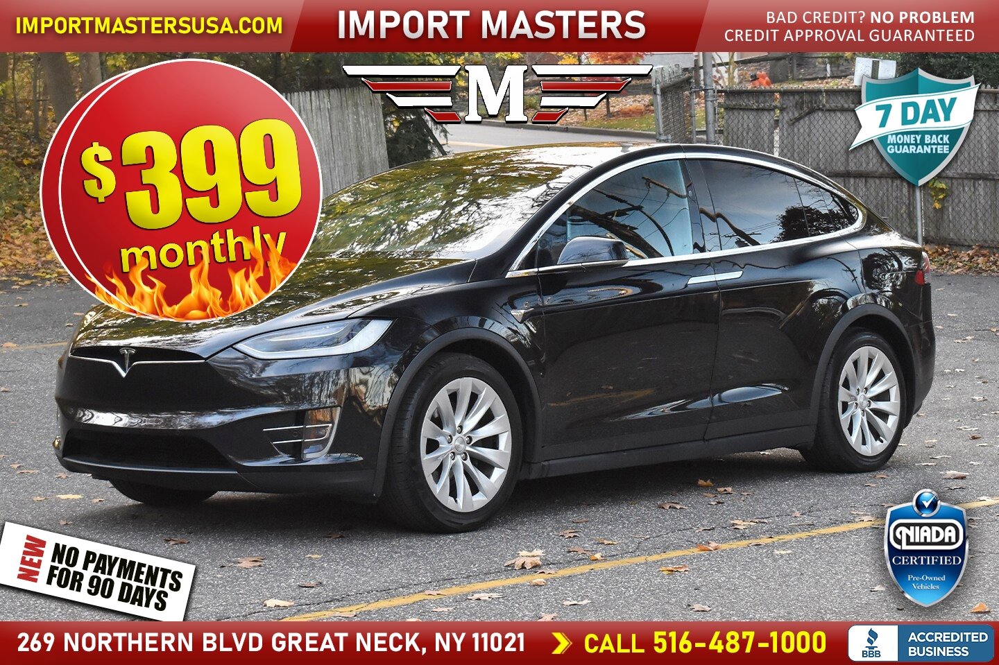 Used 2018 Tesla Model X 75D image 1
