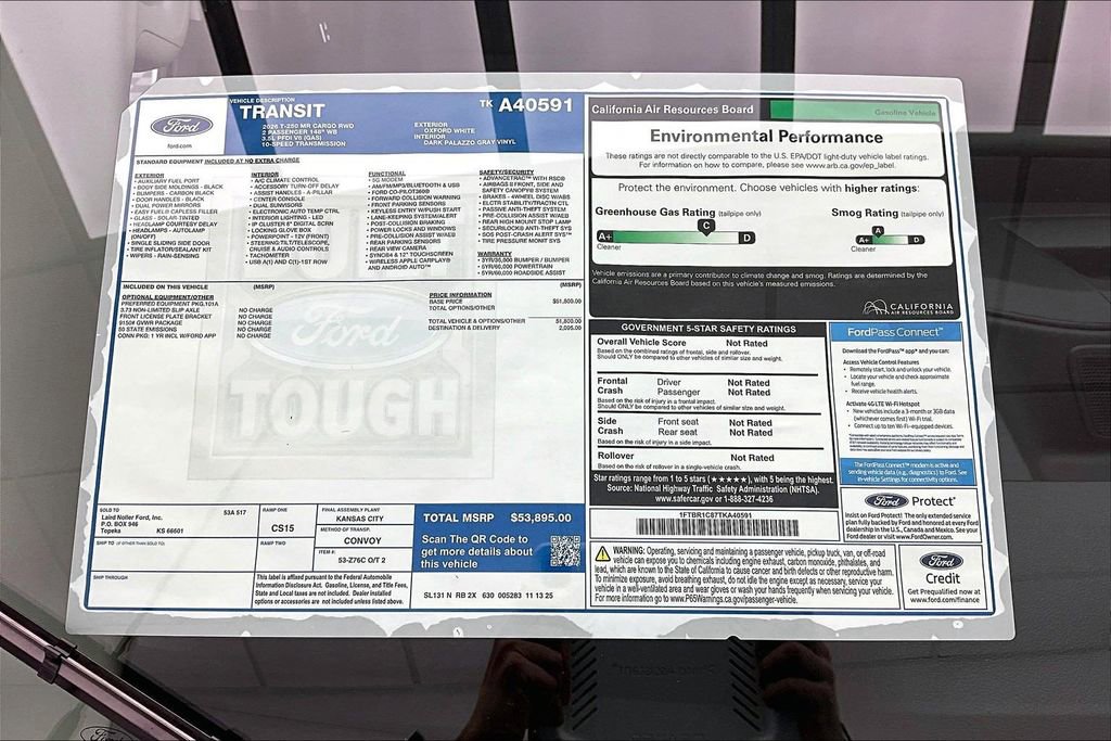 New 2026 Ford Transit 250 148 Medium Roof image 14