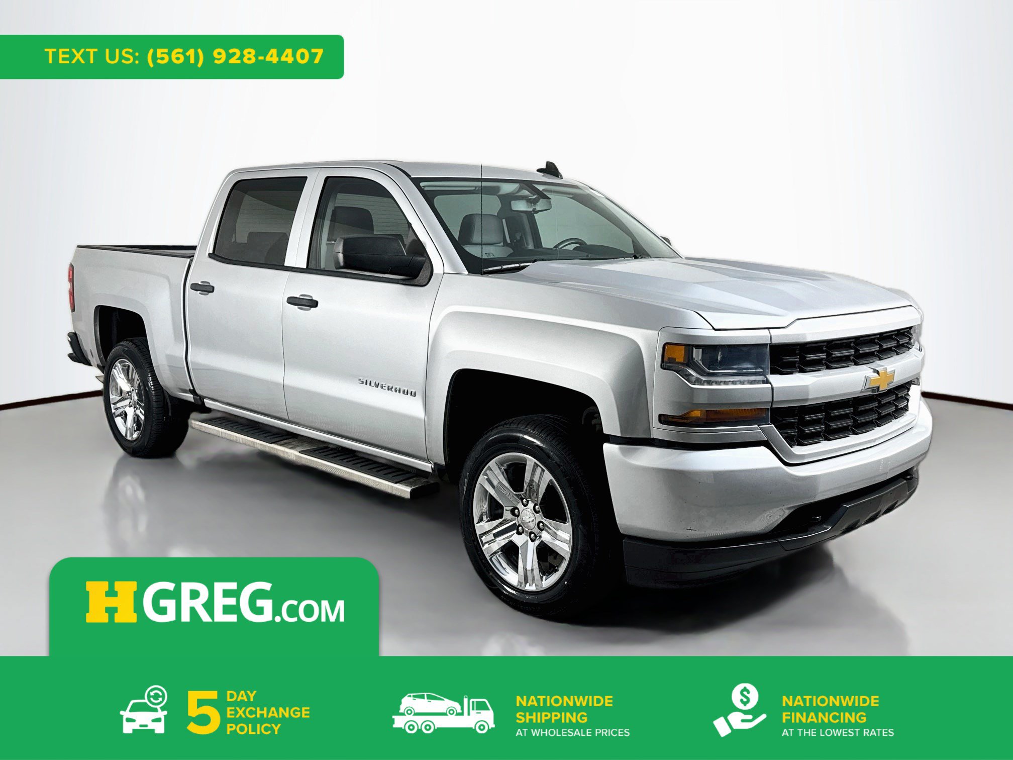 Used 2018 Chevrolet Silverado 1500 Custom w/ Custom Value Package RWD video 1