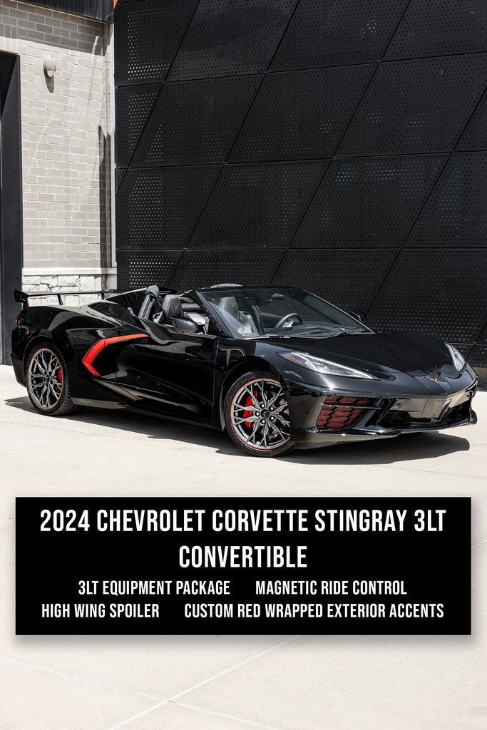 Used 2024 Chevrolet Corvette Stingray Premium Conv w/ Battery Protection Package