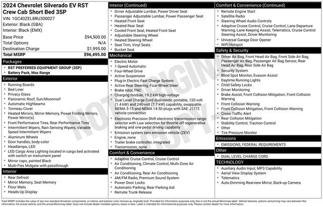 Used 2024 Chevrolet Silverado EV RST image 7