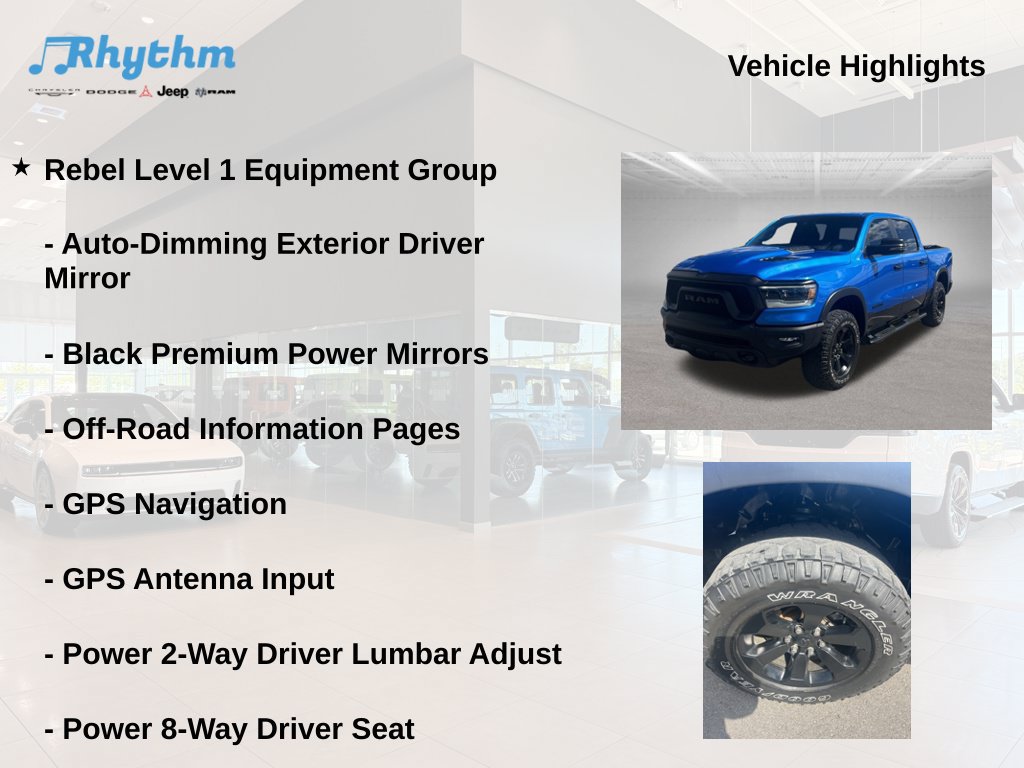 Used 2023 RAM 1500 Rebel w/ Rebel Level 1 Equipment Group AWD/4WD image 11