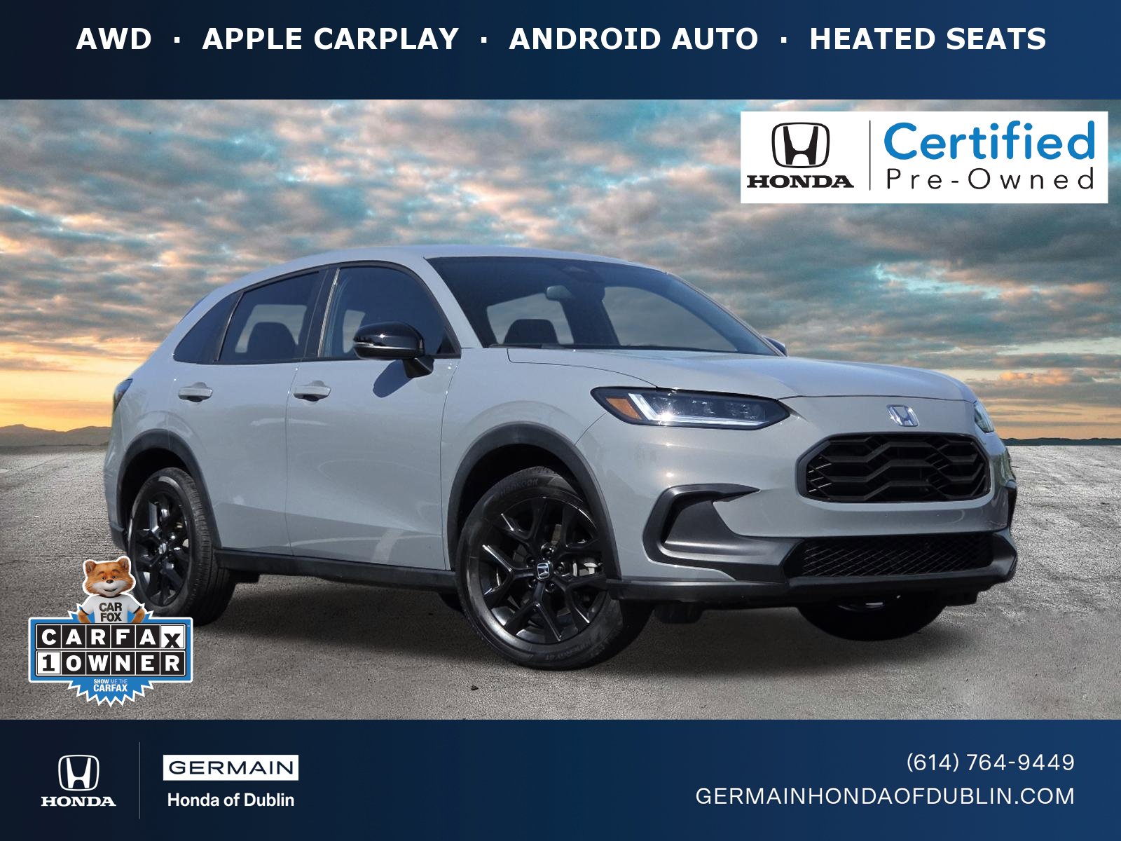 Certified 2024 Honda HR-V Sport image 1