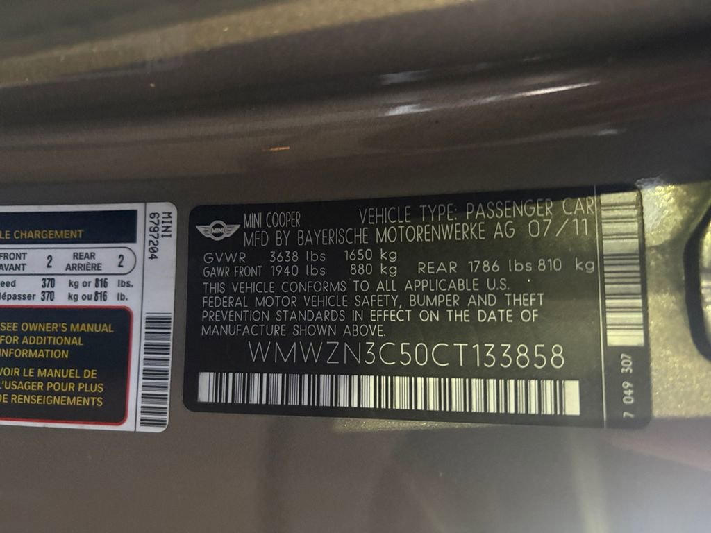 Used 2012 MINI Cooper Convertible image 29