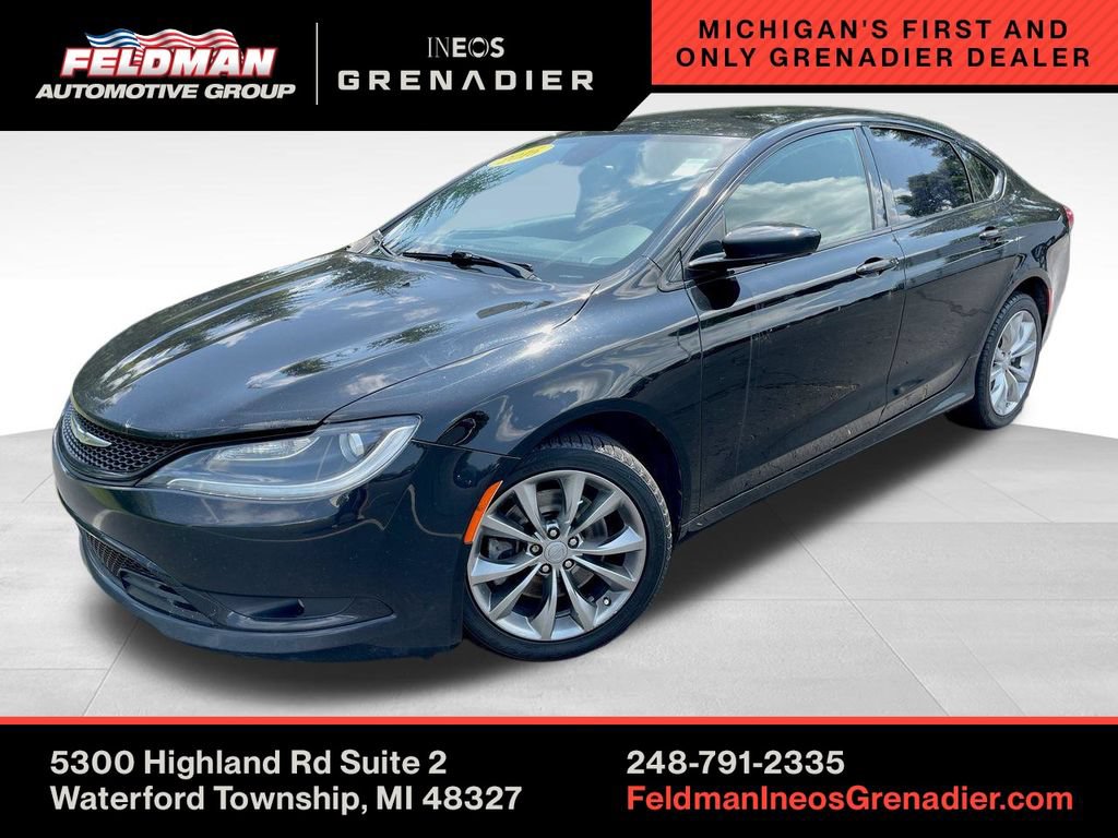 Used 2016 Chrysler 200 S AWD/4WD image 1