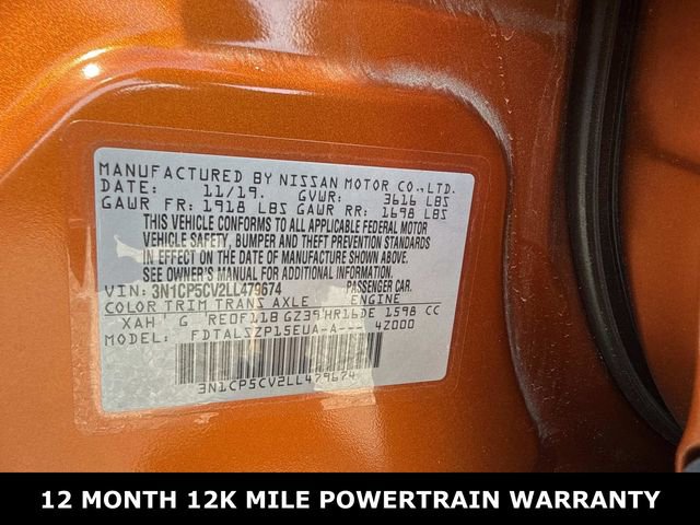 Used 2020 Nissan Kicks SV FWD image 29