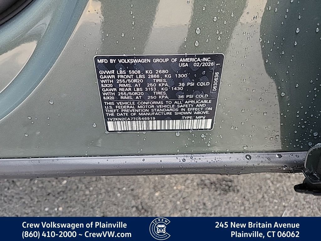 New 2026 Volkswagen Atlas SE image 35