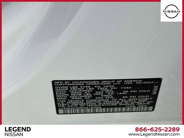 Used 2023 Volkswagen Atlas Cross Sport SE w/ Panoramic Sunroof Package image 17