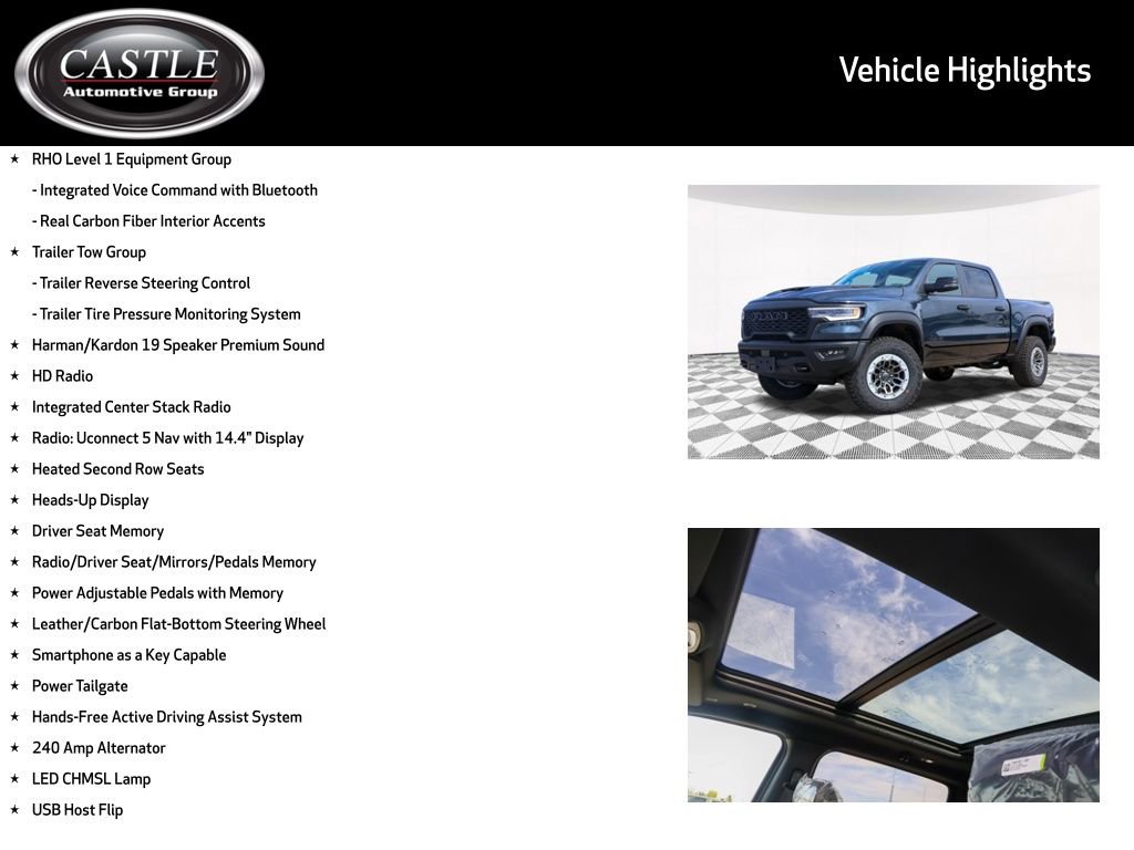New 2026 RAM 1500 RHO w/ RHO Level 1 Equipment Group AWD/4WD image 10