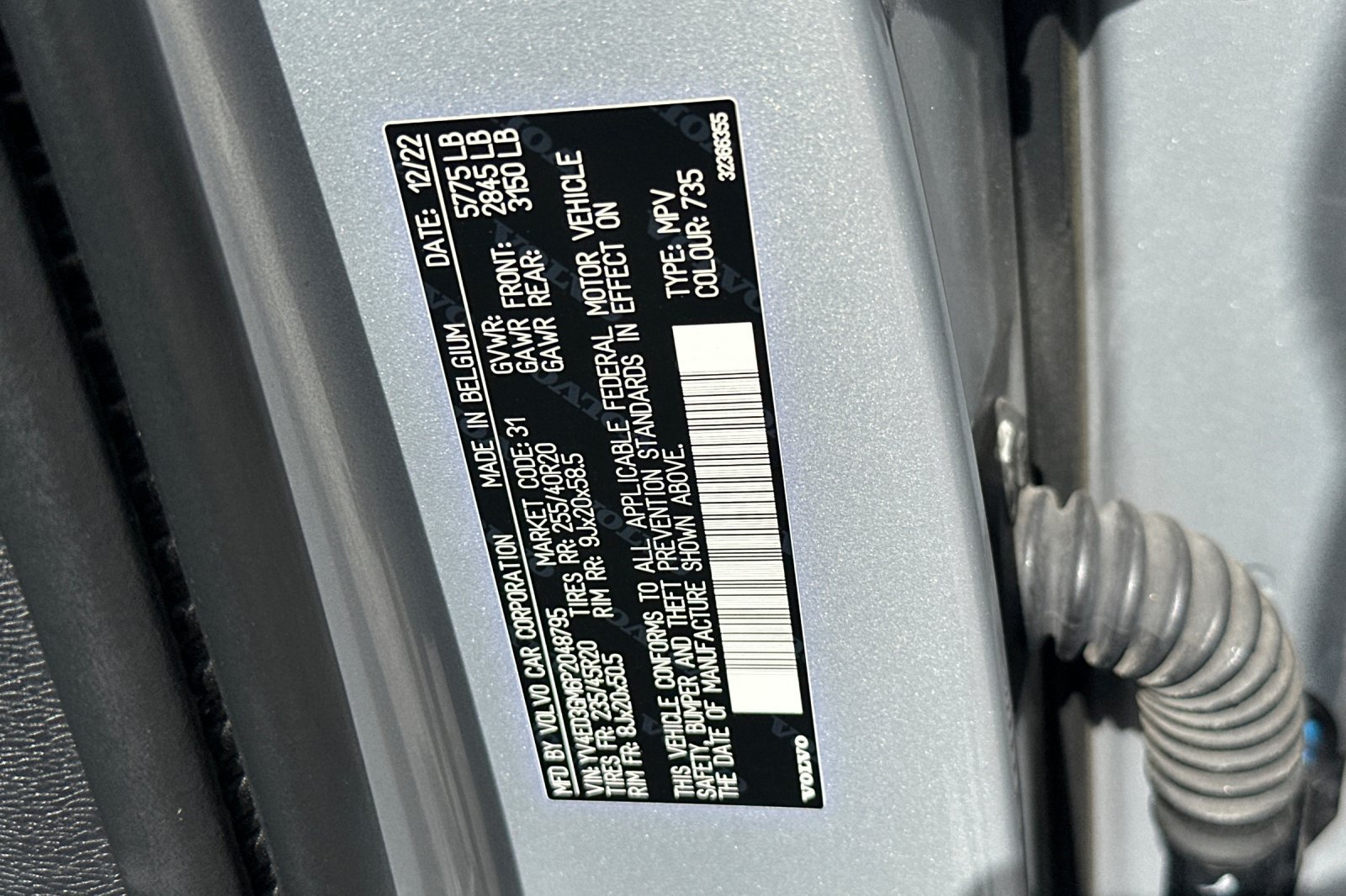 Certified 2023 Volvo C40 P8 Recharge Ultimate w/ Protection Package Premier AWD/4WD image 36
