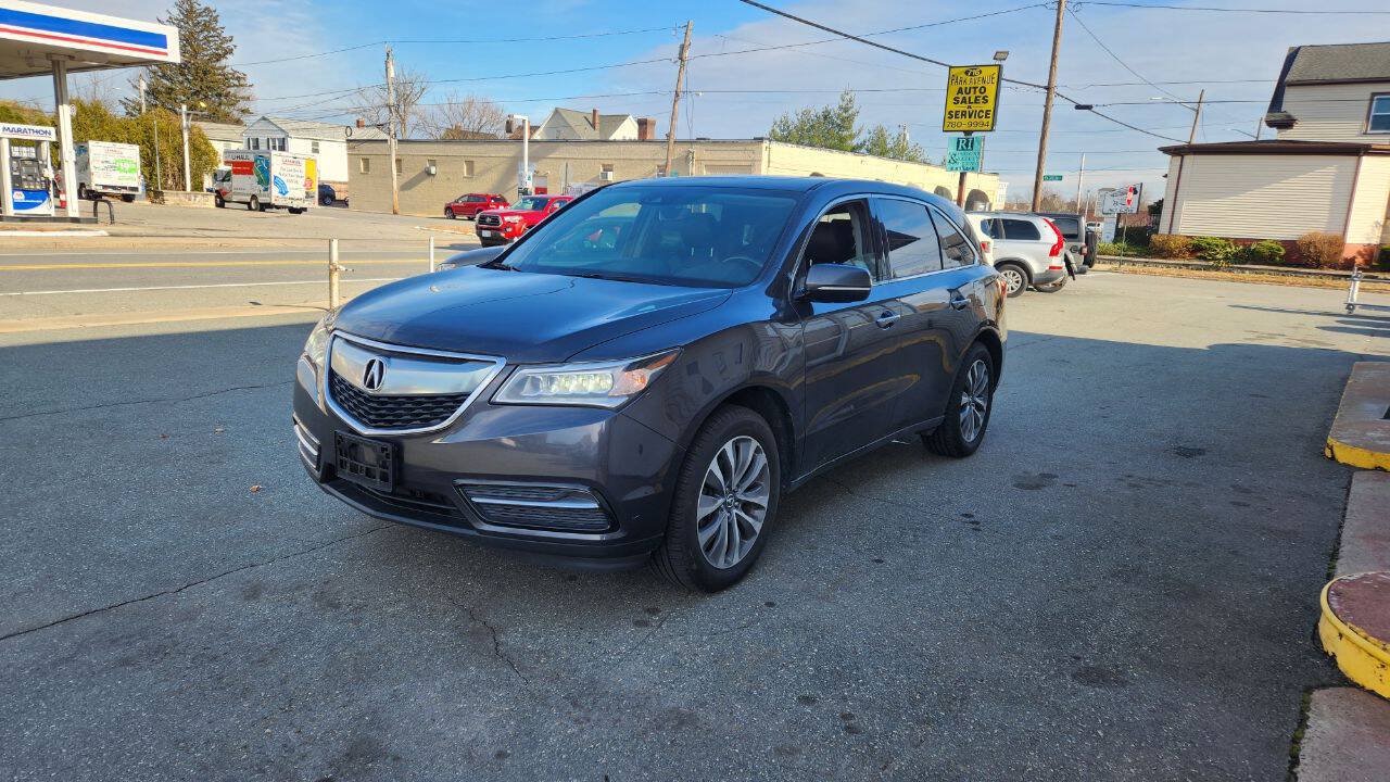 Used 2016 Acura MDX w/ Technology Package AWD/4WD image 4