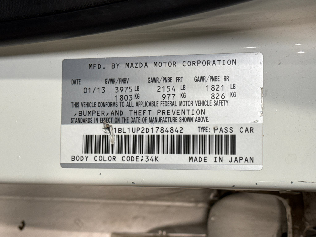 Used 2013 MAZDA MAZDA3 i Sport FWD image 21
