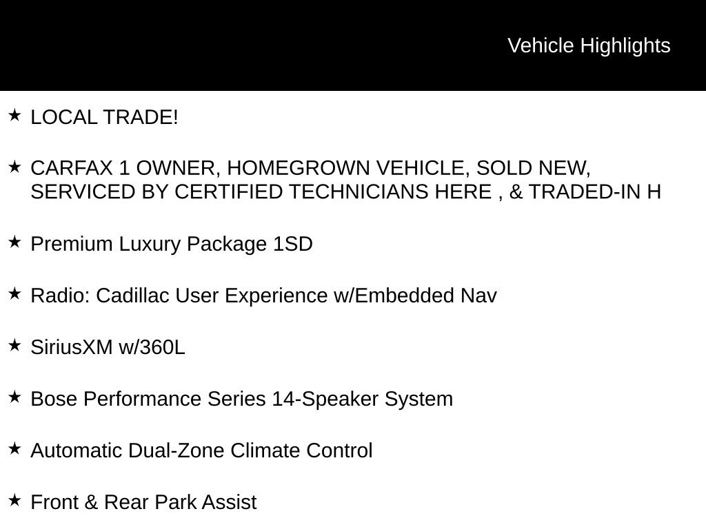 Used 2024 Cadillac XT5 Premium Luxury w/ LPO, Floor Liner Package AWD/4WD image 5