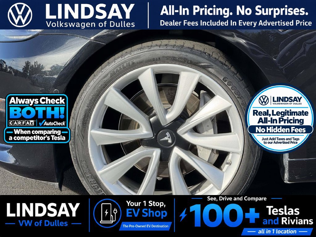 Used 2018 Tesla Model 3 Long Range AWD/4WD image 8